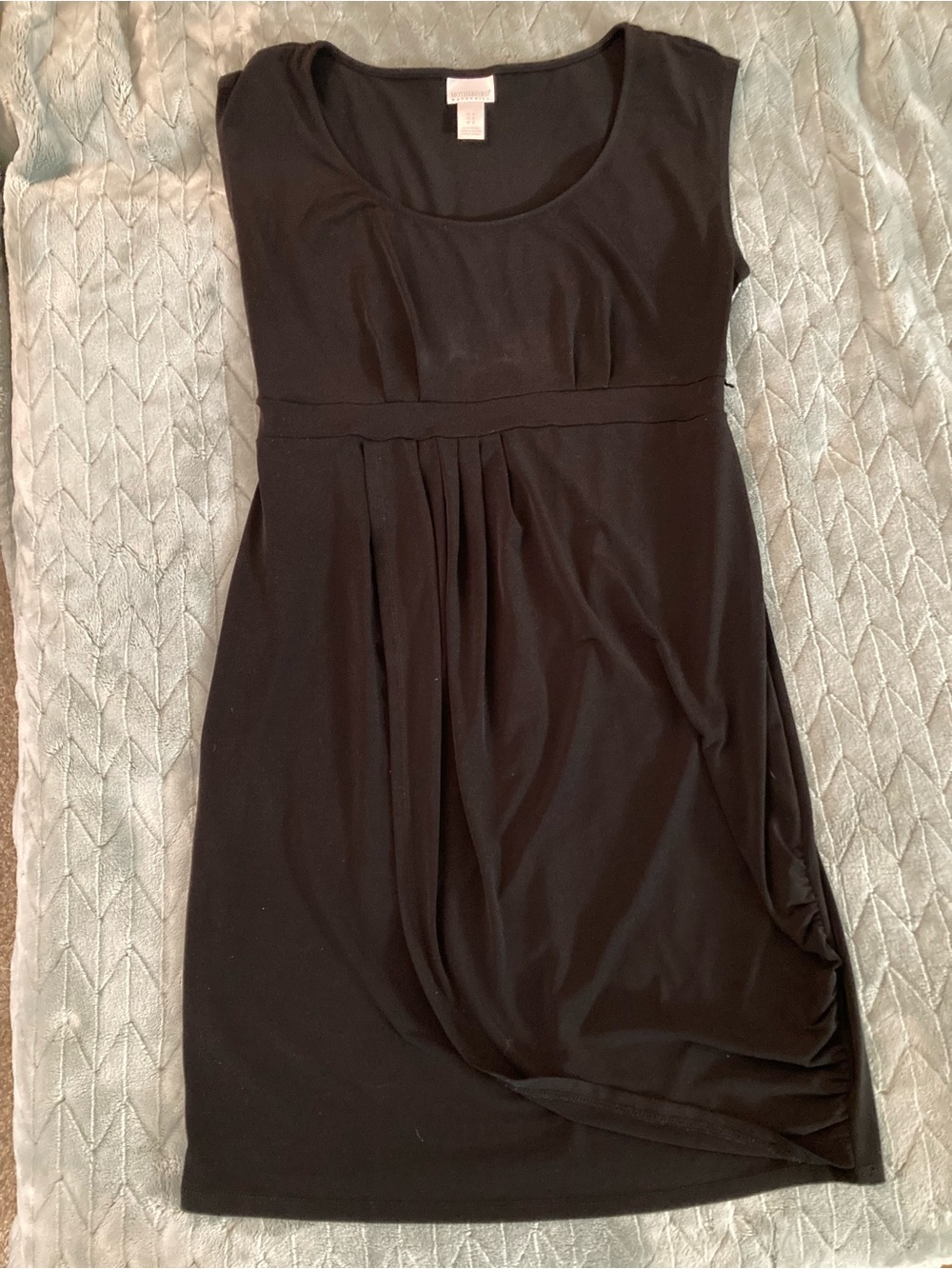 Motherhood Maternity black dress, size Medium.